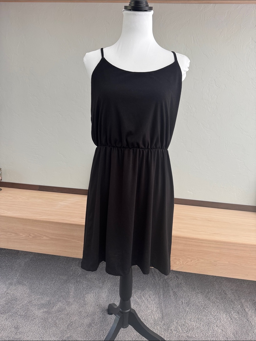 Old Navy Black Spaghetti-Strap Mini Dress - EUC